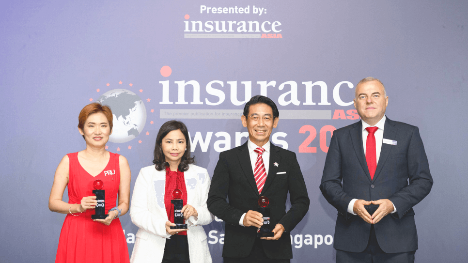 พรูเด็นเชียล ประเทศไทย คว้า 3 รางวัล จาก Insurance Asia Awards 2023