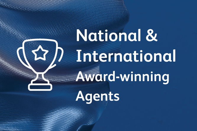 National & International Award-winning Agents