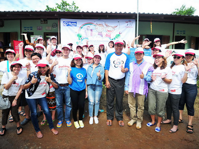 Group photo of everyone in the event