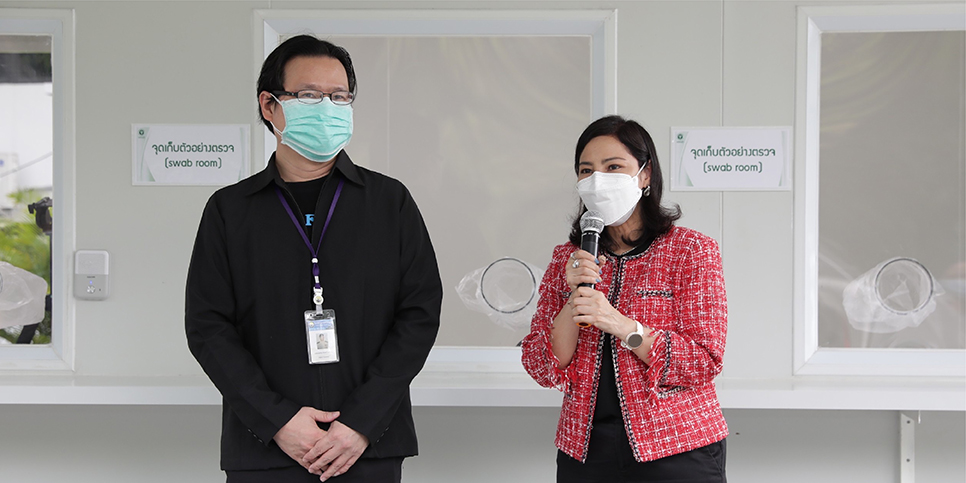 การสร้างห้องแยกผู้ป่วยติดเชื้อระบบทางเดินหายใจ 