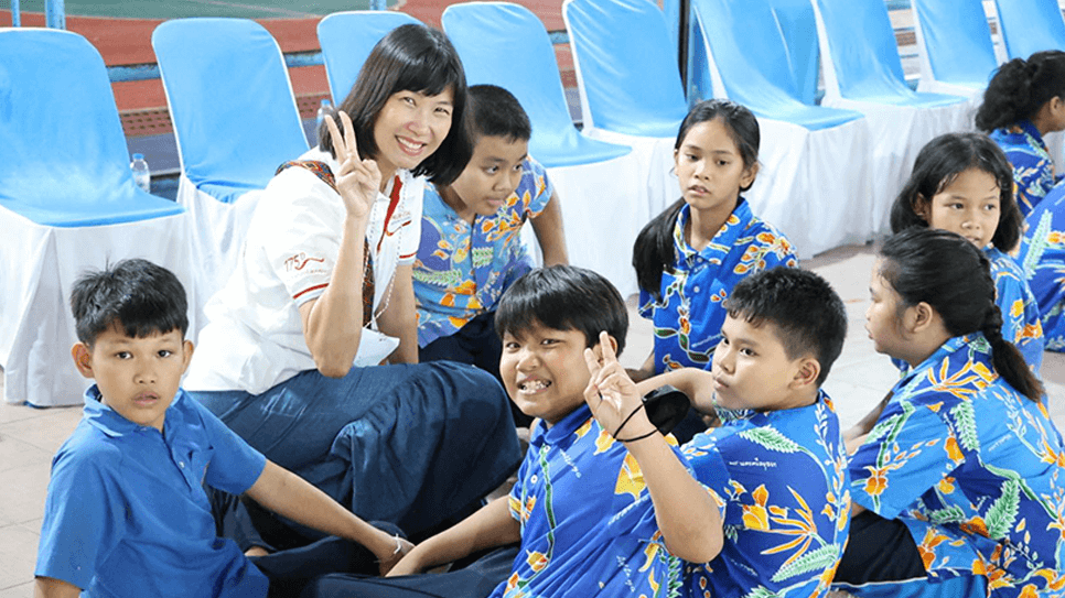 “Cha-Ching Volunteer Teachers On Tour”