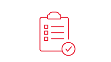 A clipboard icon